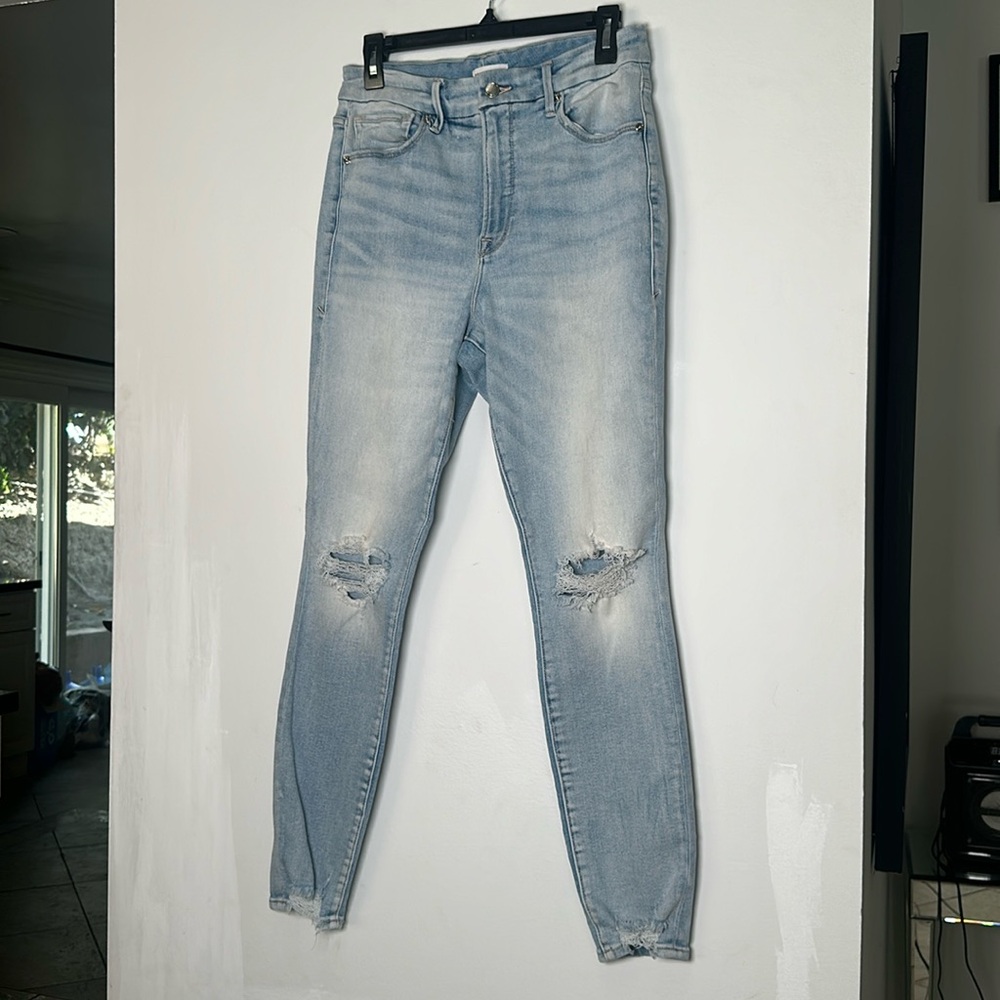 GOOD AMERICAN Super stretch DENIM JEANS